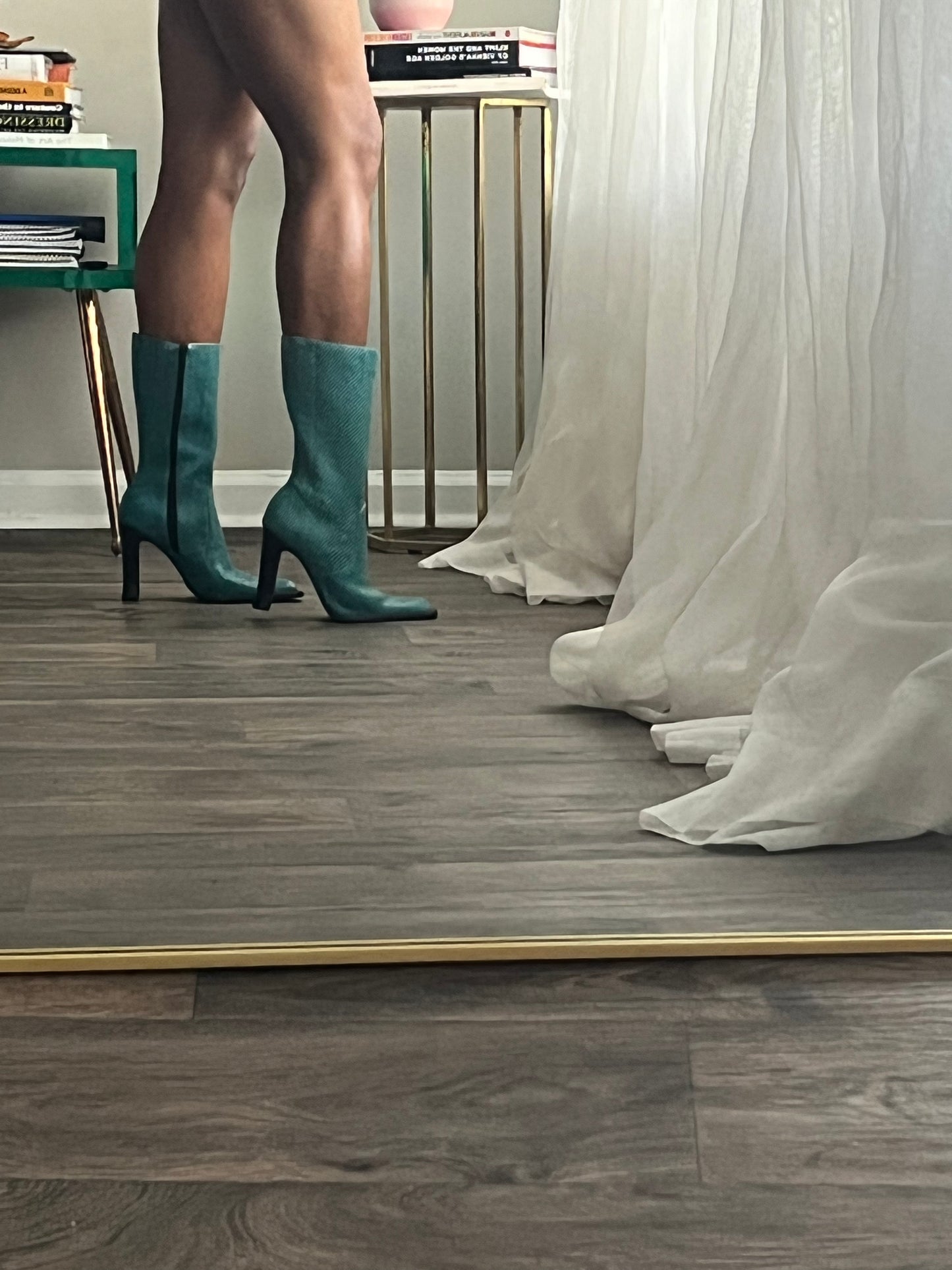 Vintage leather boots