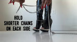 Shoe Slutz leg chain