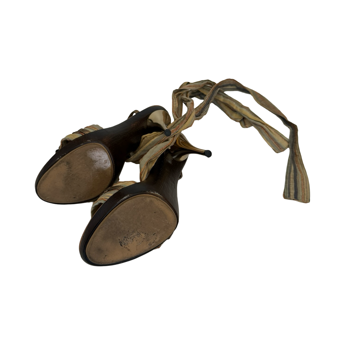 Vintage Italian sz 36 sandals (2 pair )